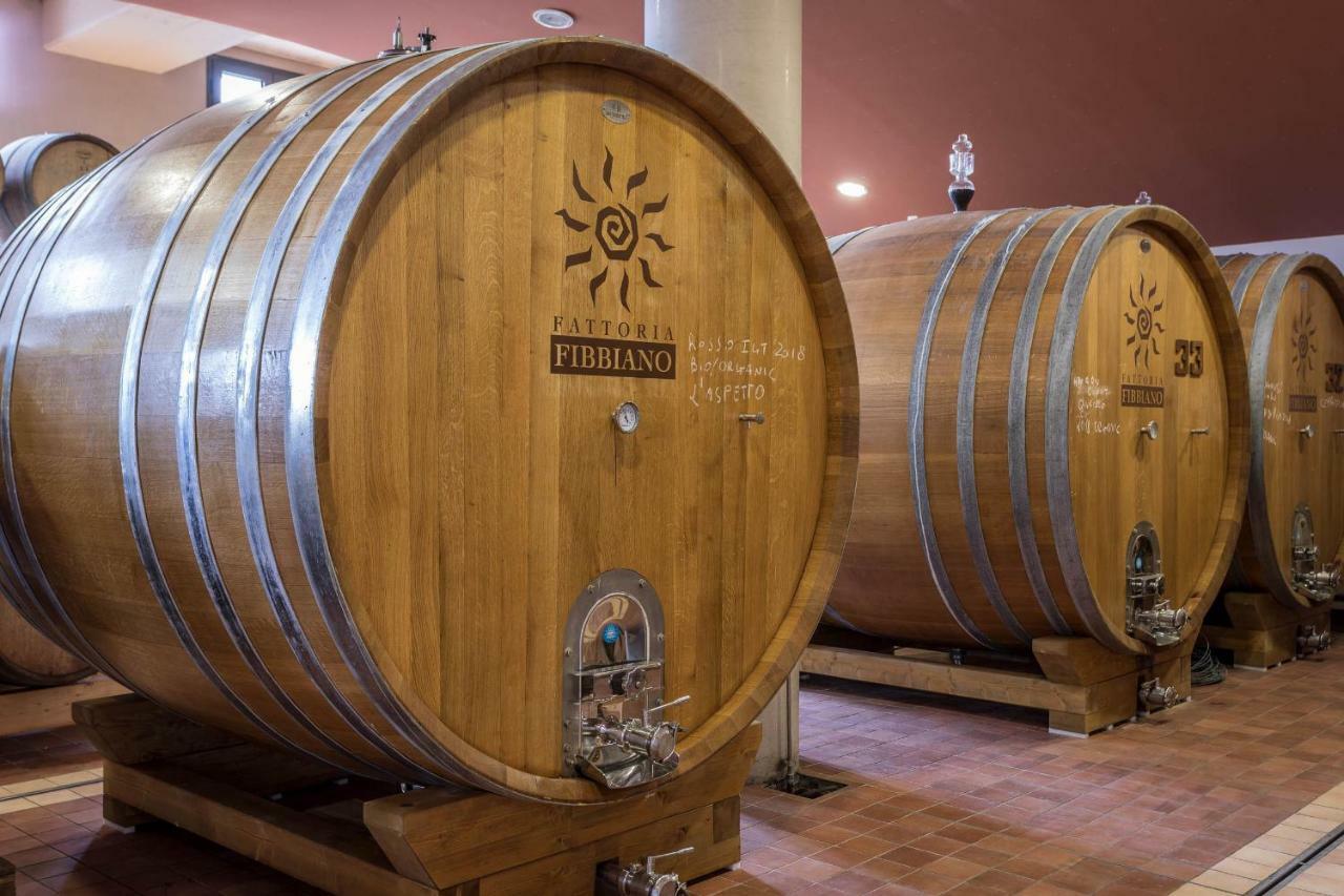 Вилла Fattoria Fibbiano Terricciola Экстерьер фото